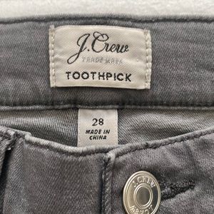 Jcrew women toothpick jeans